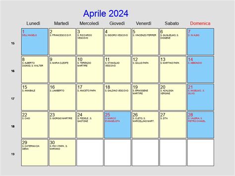 festività marzo e aprile 2024